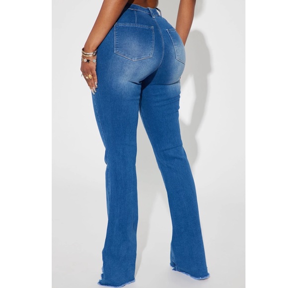 Valentina High Rise Flare Jeans - Picture 2 of 5